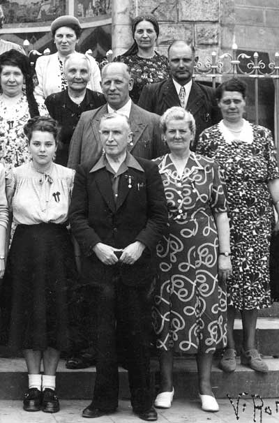 Amelie Jochmans, Louis Vanautgaerden en Hortense Cristens in Lourdes (1950)
