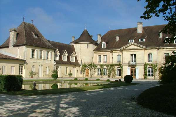Château Bouscaut te Cadaujac in oktober 2004