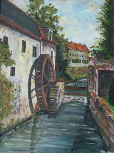 De Manilmolen in Limal