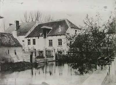 De watermolen in Bierges