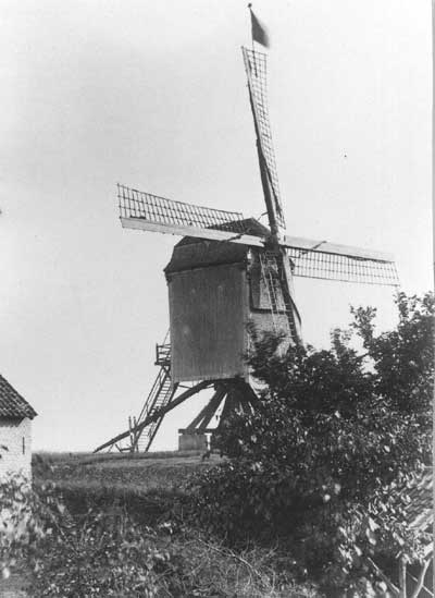 de molen op het gehucht Meren